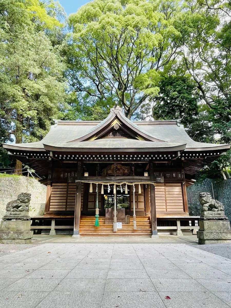 The main hall of Gosho Shrine