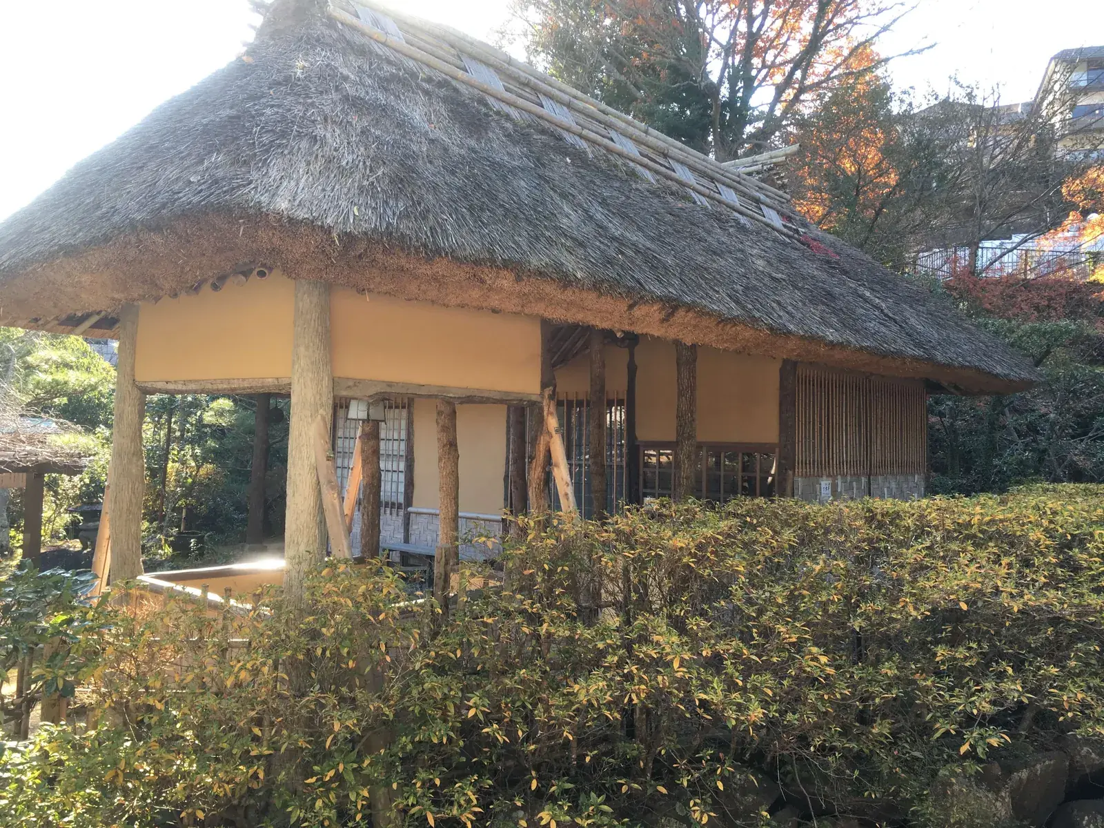 Manyōtei, the thatched tea house