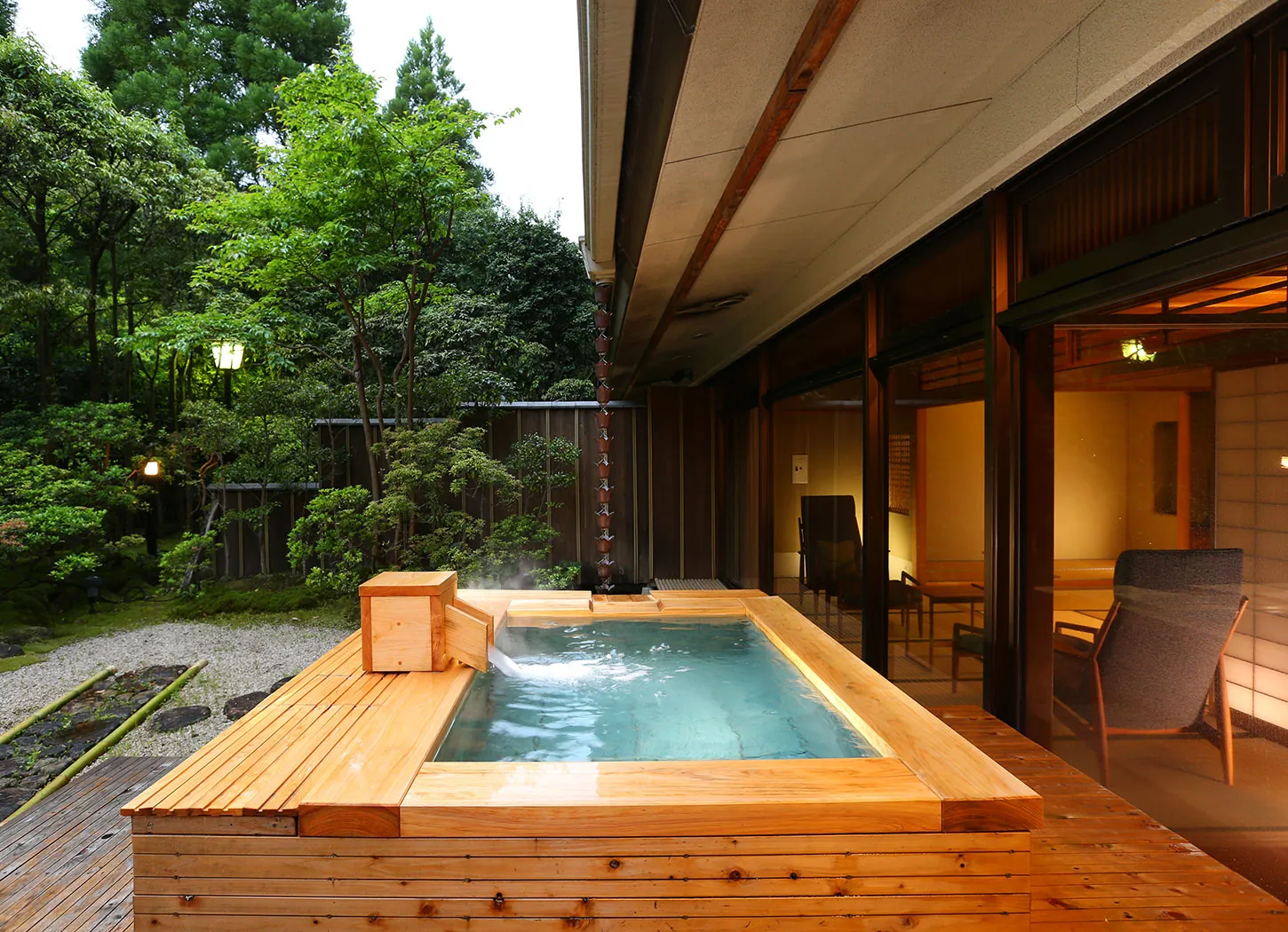 客室の専用風呂